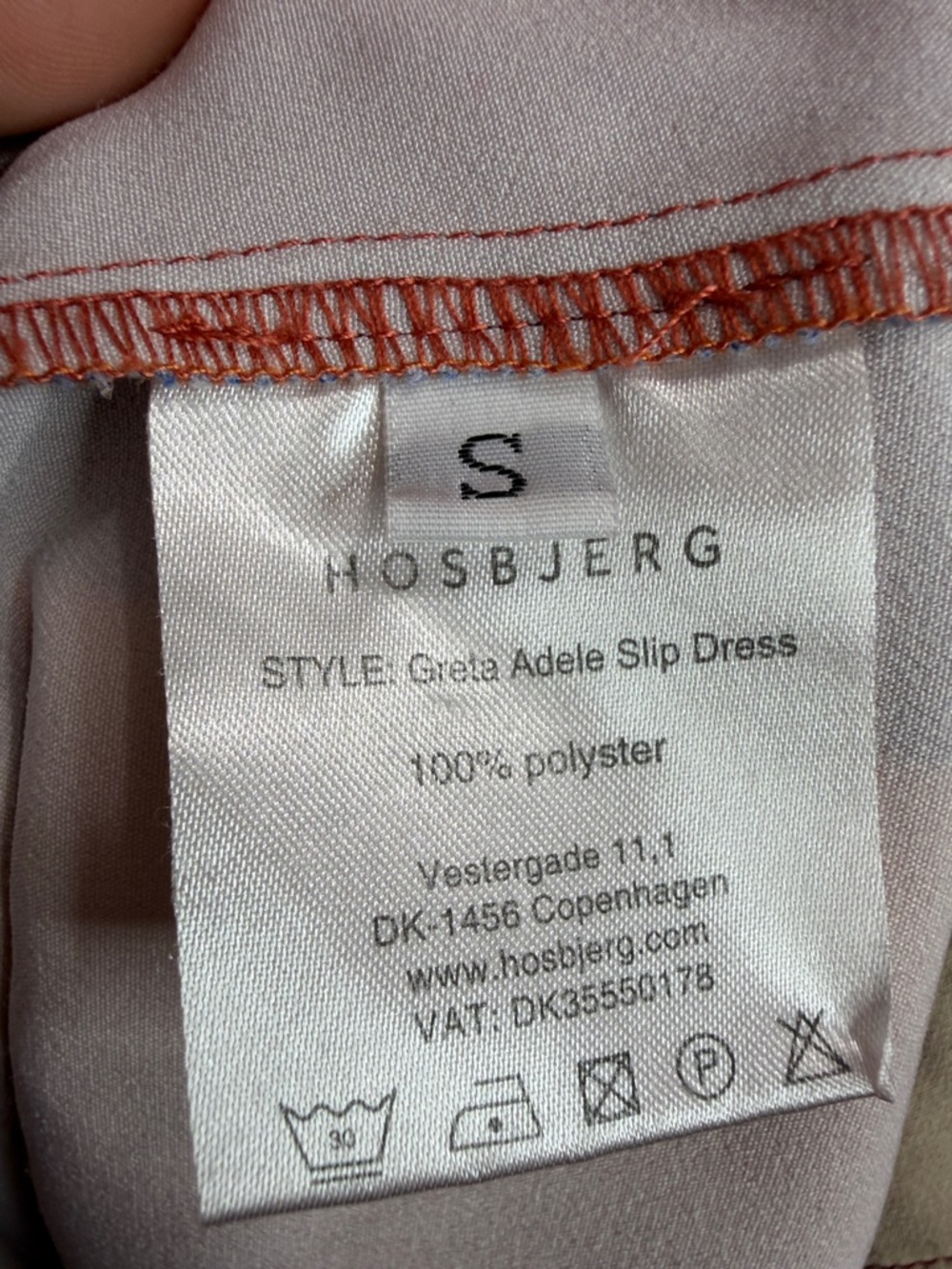 Anthropologie Hosbjerg Greta Adele Slip Dress- Multi. Size S - Picture 12 of 13
